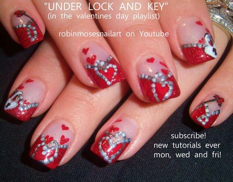 pretty-valentine-nail-designs-27_12 Modele de unghii destul de valentine