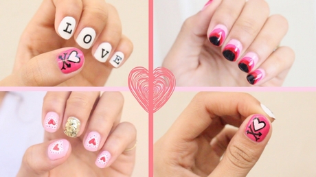 pretty-valentine-nail-designs-27_5 Modele de unghii destul de valentine