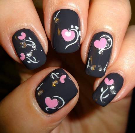 pretty-valentine-nail-designs-27_8 Modele de unghii destul de valentine