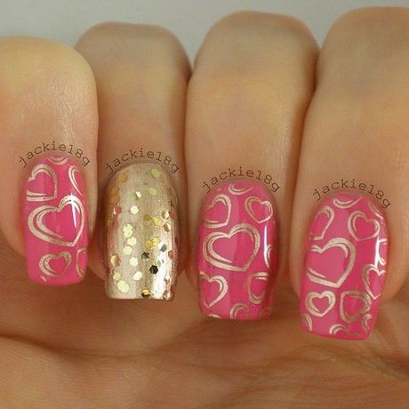 pretty-valentine-nails-89_11 Destul de valentine cuie