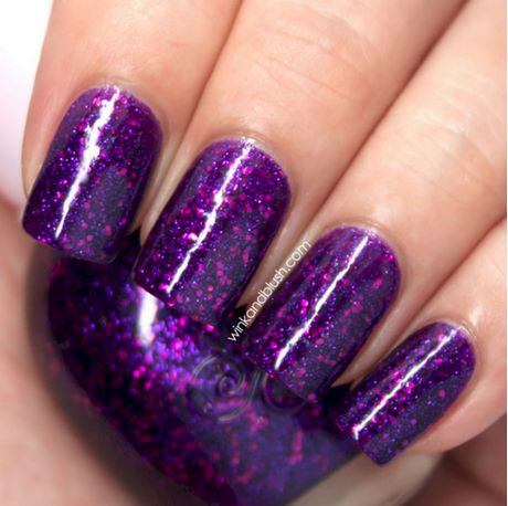 purple-colour-nail-art-23_13 Culoare Violet nail art