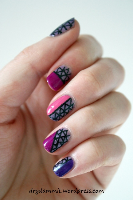 purple-colour-nail-art-23_5 Culoare Violet nail art