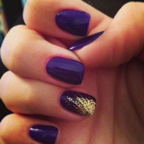 purple-gold-nails-17_4 Unghii de Aur violet