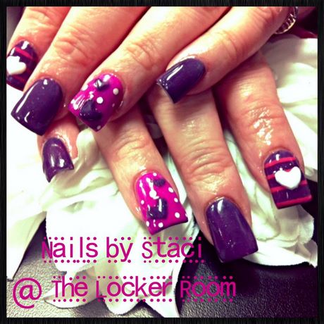 purple-valentine-nails-62_14 Violet valentine cuie