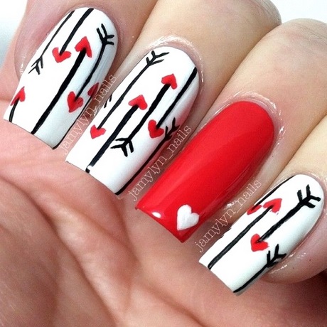 red-heart-nail-art-26_15 Inima rosie nail art