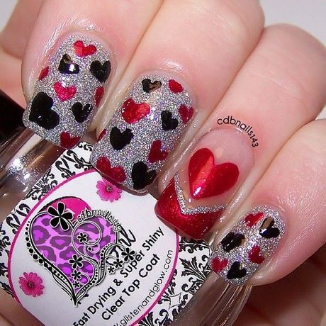 red-heart-nail-art-26_18 Inima rosie nail art