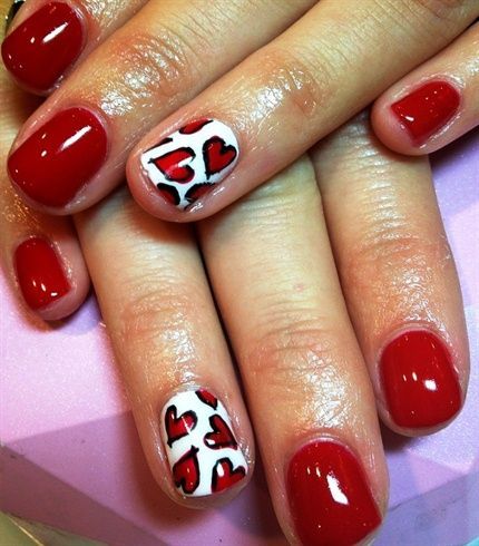 red-heart-nail-art-26_5 Inima rosie nail art