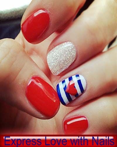 red-white-and-blue-fingernails-19_18 Roșu alb și albastru unghiile