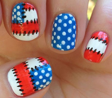 red-white-and-blue-fingernails-19_20 Roșu alb și albastru unghiile