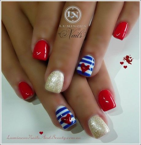 red-white-and-blue-fingernails-19_4 Roșu alb și albastru unghiile