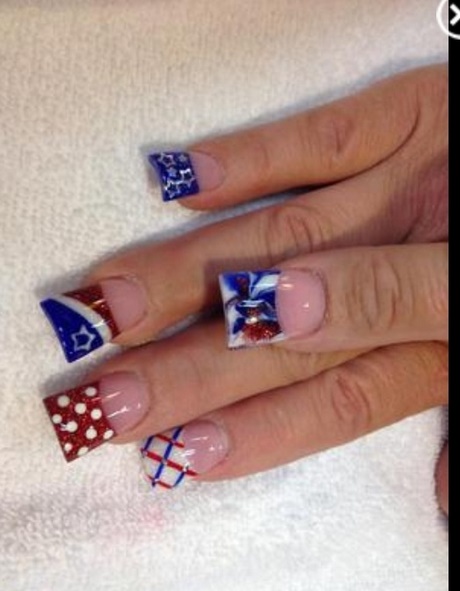 red-white-and-blue-nail-ideas-75_13 Roșu alb și albastru idei de unghii