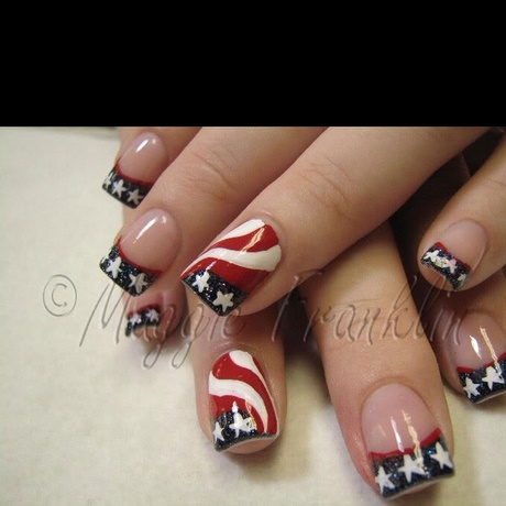 red-white-and-blue-nail-ideas-75_4 Roșu alb și albastru idei de unghii