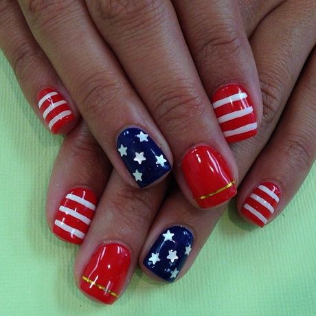 red-white-and-blue-nails-37_10 Roșu alb și albastru cuie