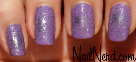 silver-and-purple-nail-designs-64_11 Modele de unghii argintii și violete