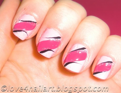 simple-nail-designs-for-short-nails-for-beginners-23_10 Modele simple de unghii pentru unghii scurte pentru începători