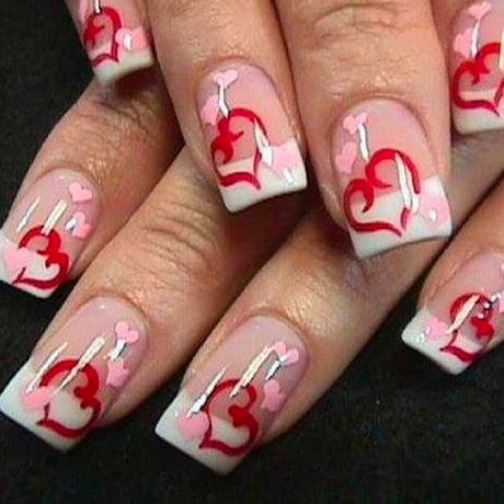 valentine-fingernails-42_10 Valentine unghiile