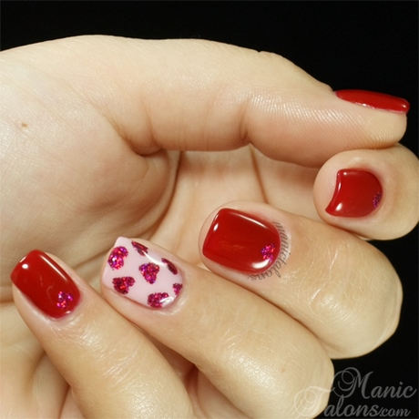 valentine-gel-nails-56_3 Unghii cu gel Valentine