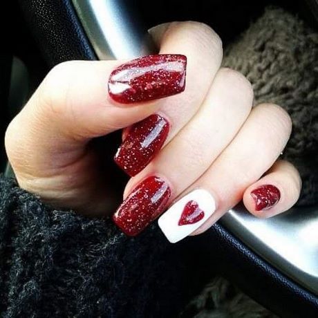 valentine-nail-designs-pinterest-87_8 Valentine unghii modele pinterest