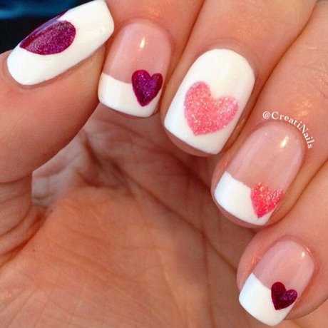 valentine-themed-nails-81_15 Valentine tematice cuie