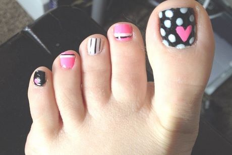 valentine-toe-nail-designs-56_10 Valentine toe unghii modele