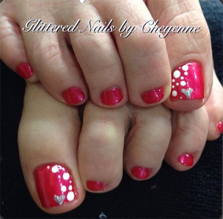 valentine-toe-nail-designs-56_6 Valentine toe unghii modele