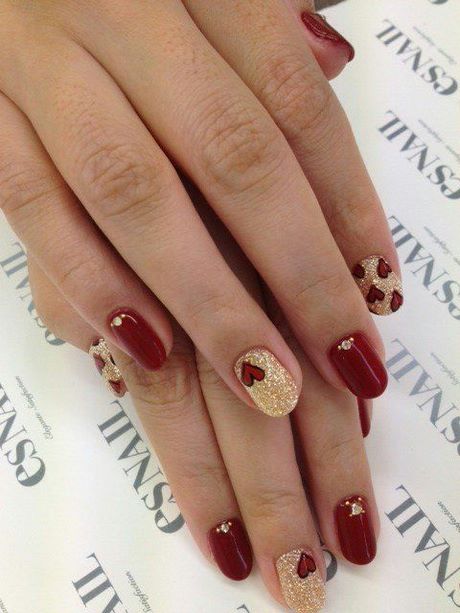 valentines-nails-nail-art-47_7 Valentine unghii nail art