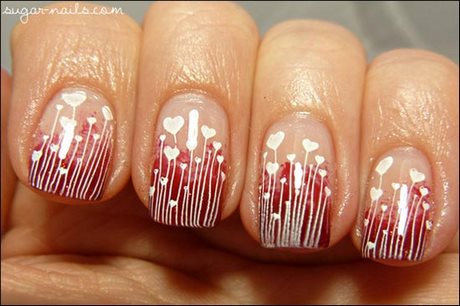 valentines-nails-nail-art-47_9 Valentine unghii nail art