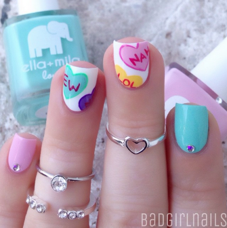 valentines-nails-tumblr-63 Valentine cuie tumblr