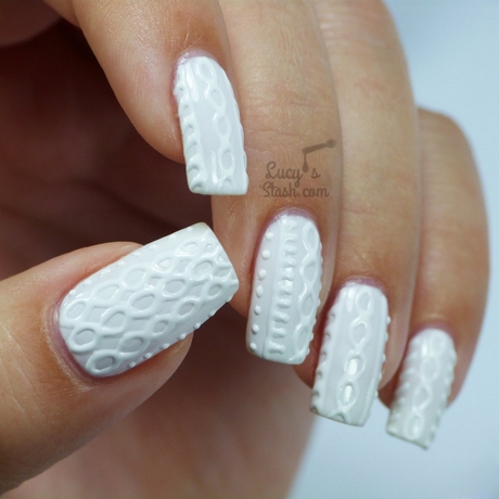 white-gel-nail-art-48_3 Arta de unghii cu gel alb