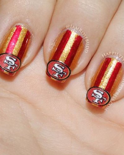 49ers-nail-designs-77_15 Modele de unghii 49ers