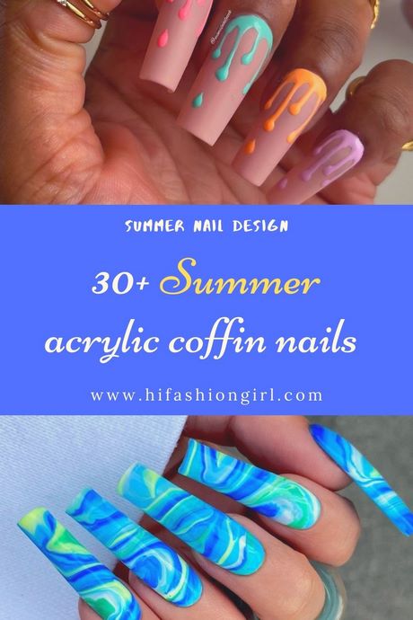 acrylic-nails-best-designs-61_6 Unghii acrilice cele mai bune modele