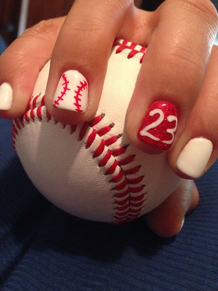 baseball-toe-nail-designs-87 Baseball toe unghii modele