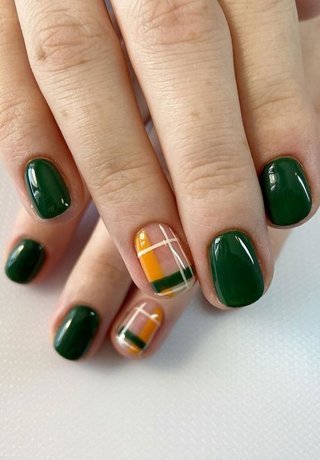 beautiful-fall-nail-designs-24_10 Modele frumoase de unghii de toamnă