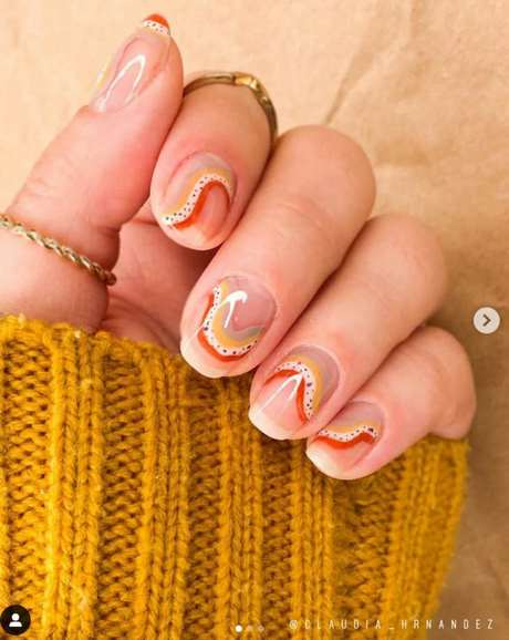 beautiful-fall-nail-designs-24_2 Modele frumoase de unghii de toamnă