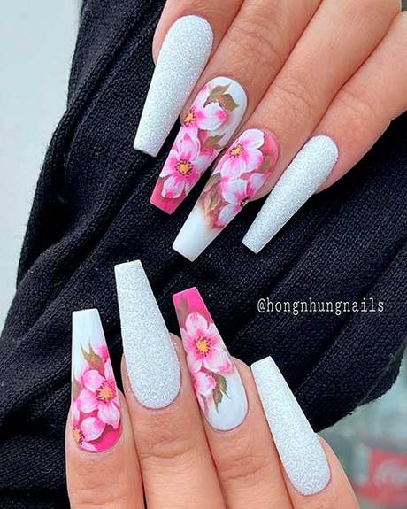 best-pink-nail-designs-99_4 Cele mai bune modele de unghii roz