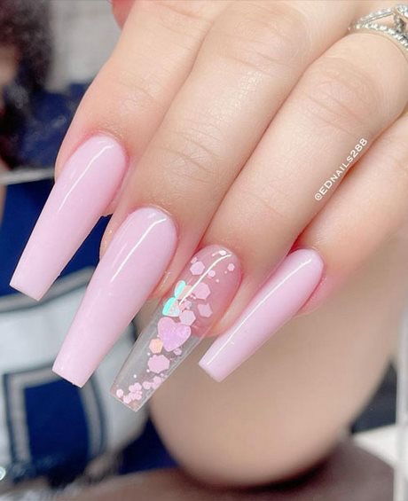 best-pink-nail-designs-99_6 Cele mai bune modele de unghii roz