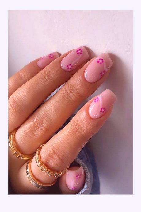 best-pink-nail-designs-99_8 Cele mai bune modele de unghii roz