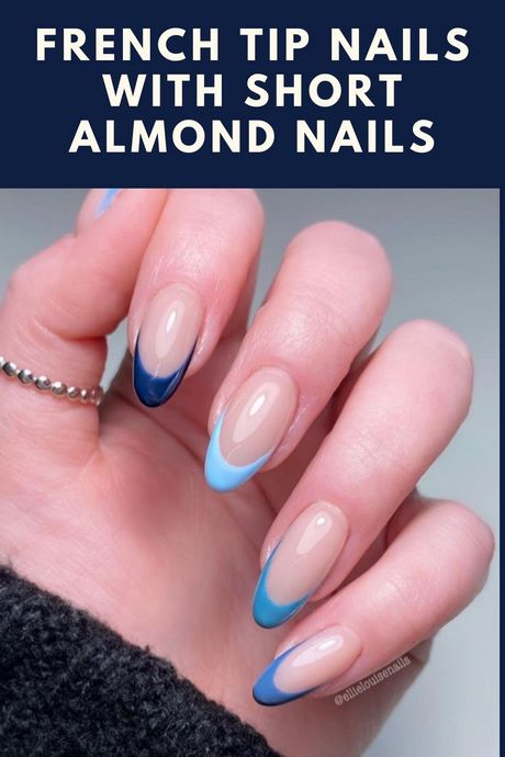 blue-tip-nail-designs-63_10 Modele de unghii cu vârf albastru