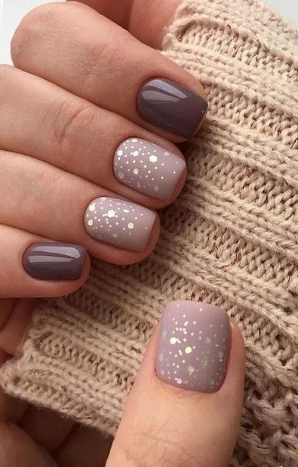 brown-nail-designs-for-short-nails-90 Modele de unghii maro pentru unghii scurte