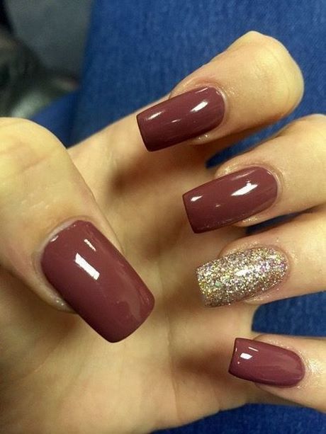 brown-nail-designs-for-short-nails-90_2 Modele de unghii maro pentru unghii scurte