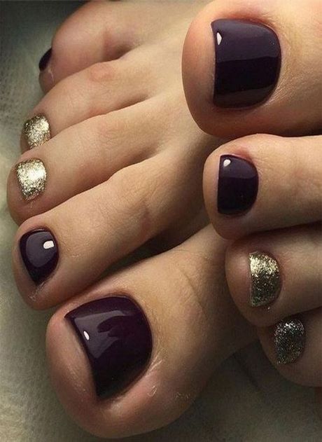 brown-toe-nail-designs-97_18 Modele de unghii maro