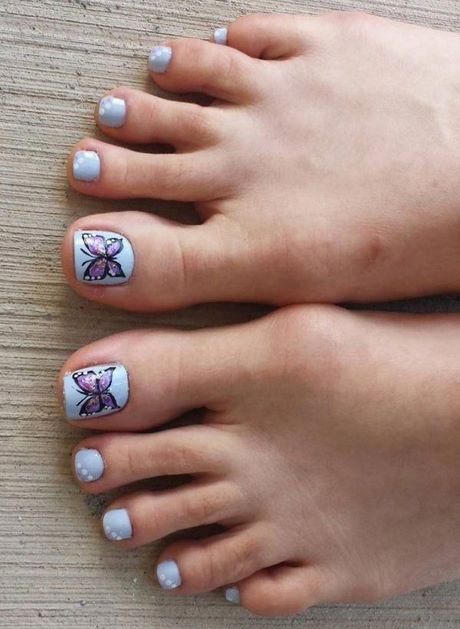 butterfly-toe-nail-art-designs-09_5 Fluture deget de la picior nail art modele