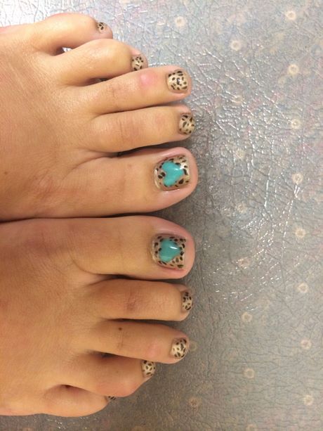 cheetah-toe-nail-design-88_4 Ghepard toe unghii design