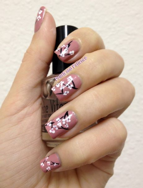 cherry-blossom-nail-art-designs-53_17 Cherry blossom nail art modele