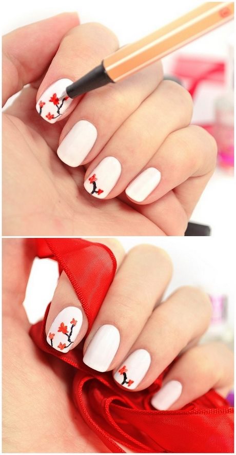 cherry-blossom-nail-art-designs-53_18 Cherry blossom nail art modele