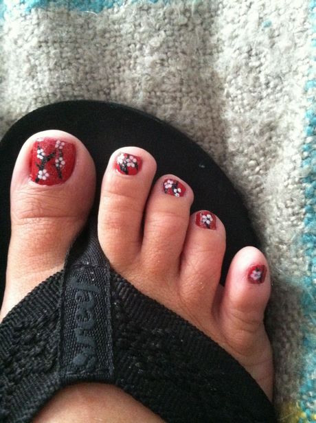 cherry-blossom-toe-nail-design-21_7 Cherry blossom toe unghii design