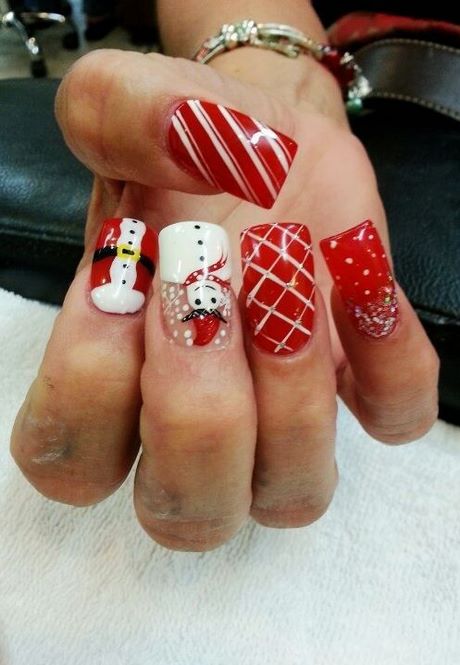 christmas-fake-nail-designs-32_2 Crăciun modele de unghii false