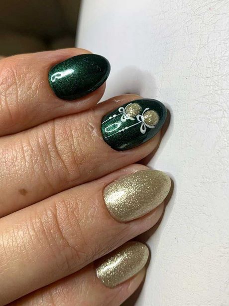 christmas-green-nail-designs-98_2 Modele de unghii verde de Crăciun