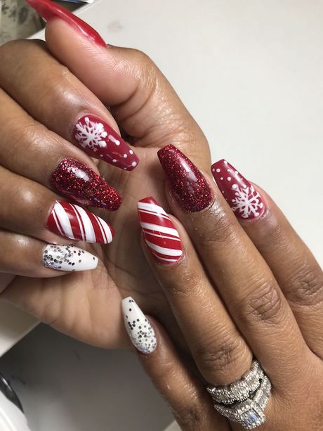 christmas-nails-red-white-39_14 Cuie de Crăciun roșu alb