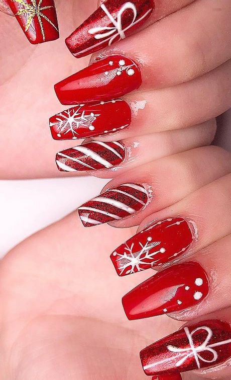 christmas-new-year-nail-art-07_5 Crăciun Anul Nou nail art